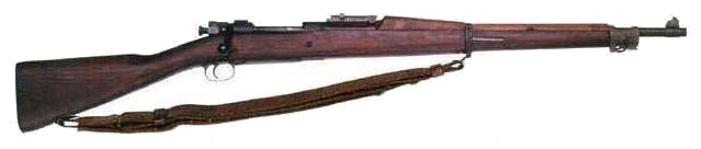 M1903 Springfield in standard military configuration.